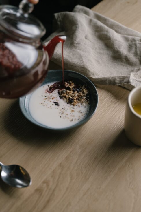 Petit déjeuner granolas et mueslis
